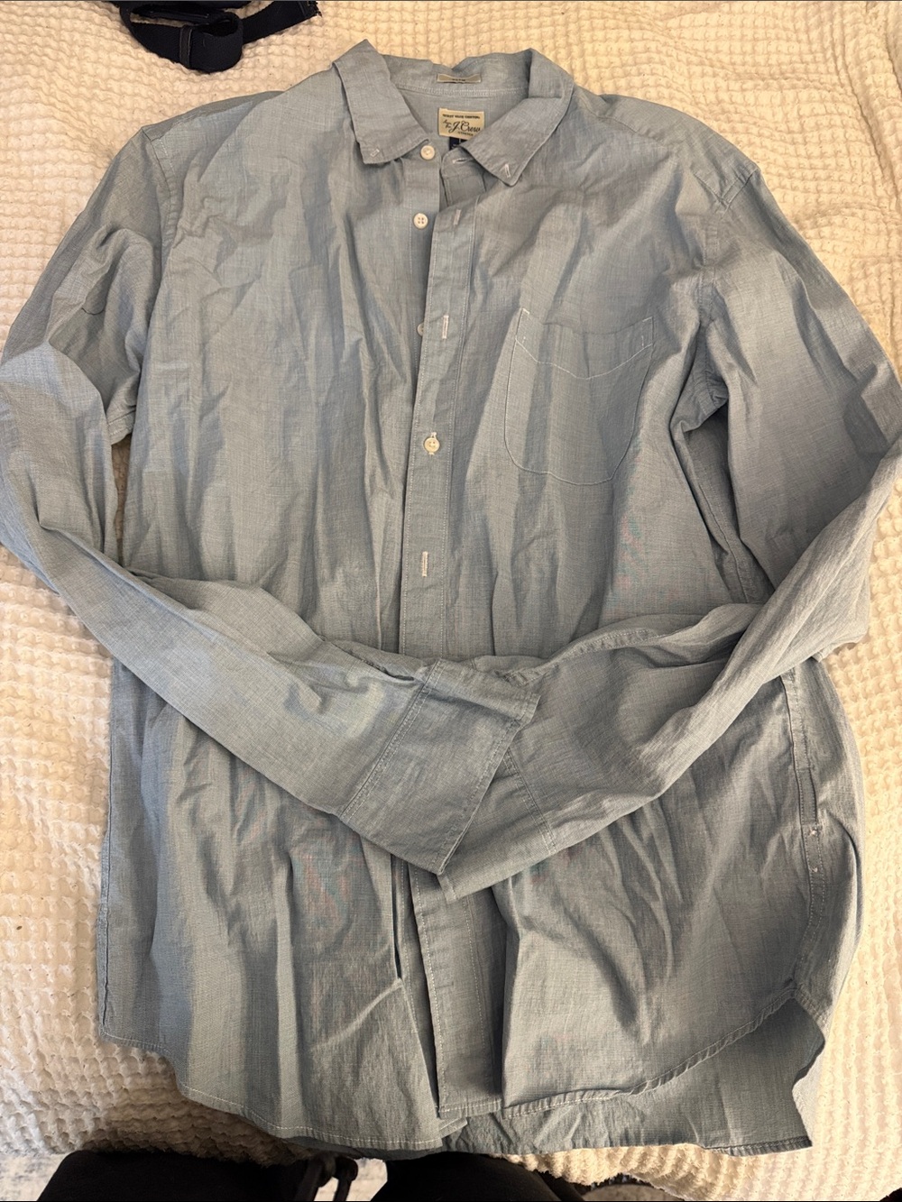 J. Crew Light Blue Men's Button-Down Shirt